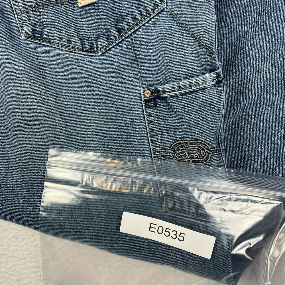 Ecko Unltd Jeans Mens Sz 36 Carpenter Wide Leg Hip Hop Baggy 90s Skater Y2K‎